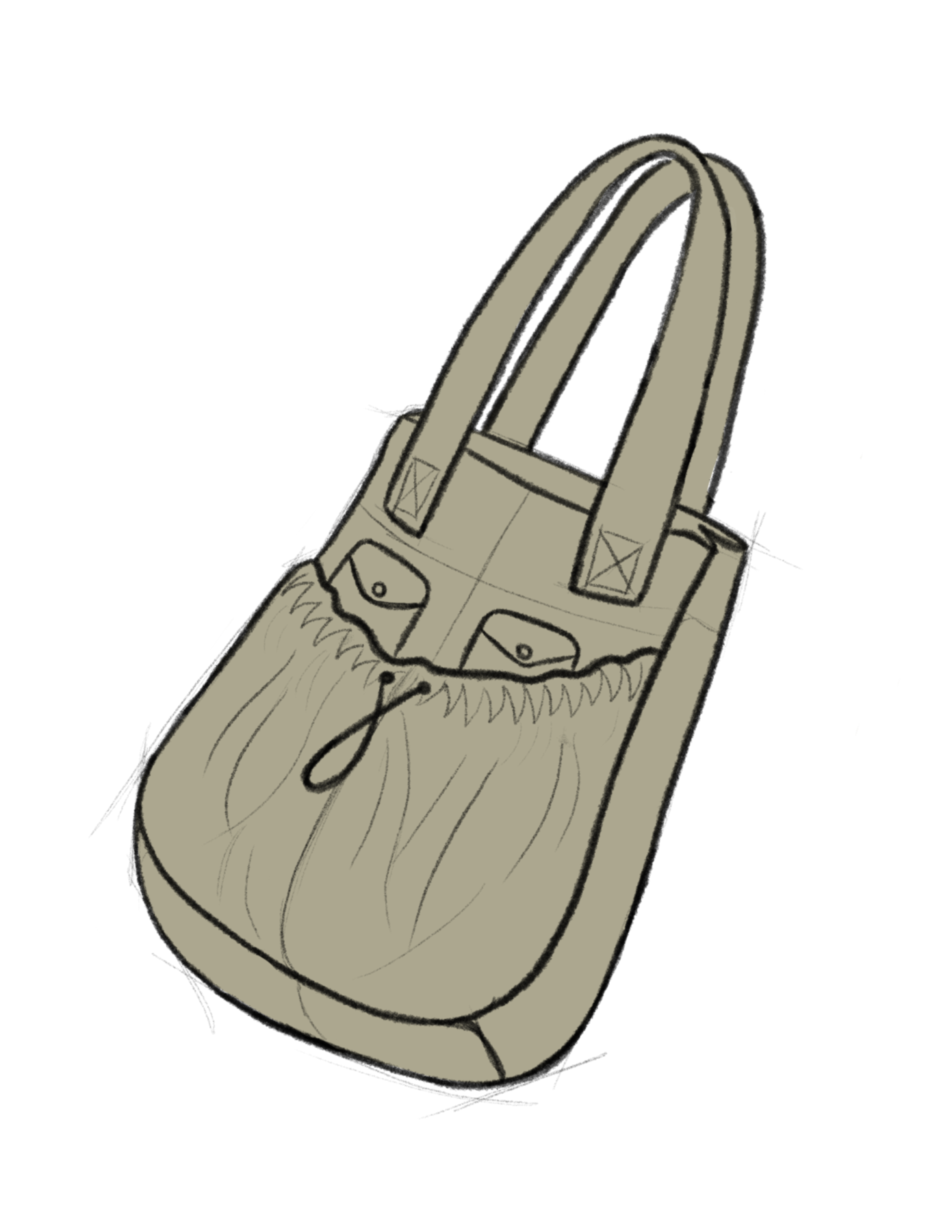 Crafters Tote sketch